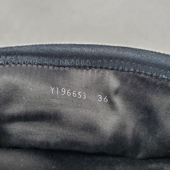 Stuart Weitzman Lowland Boots Womens 36 Black Suede Tall OTK Over the Knee - Picture 13 of 14